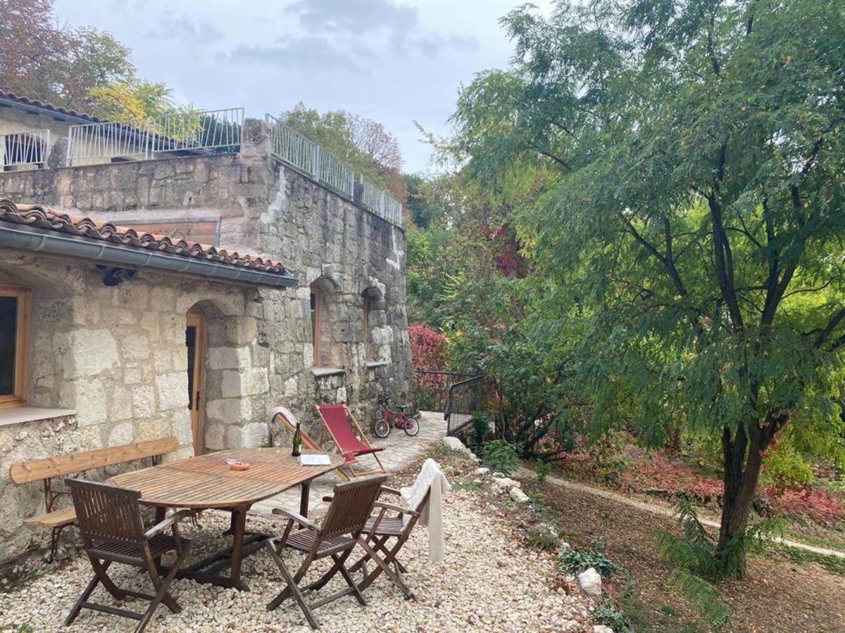 Grand Gite Les Cabanes De Fallot Pour 19 Personnes - Piscine Naturelle L'isle-Bouzon Dış mekan fotoğraf